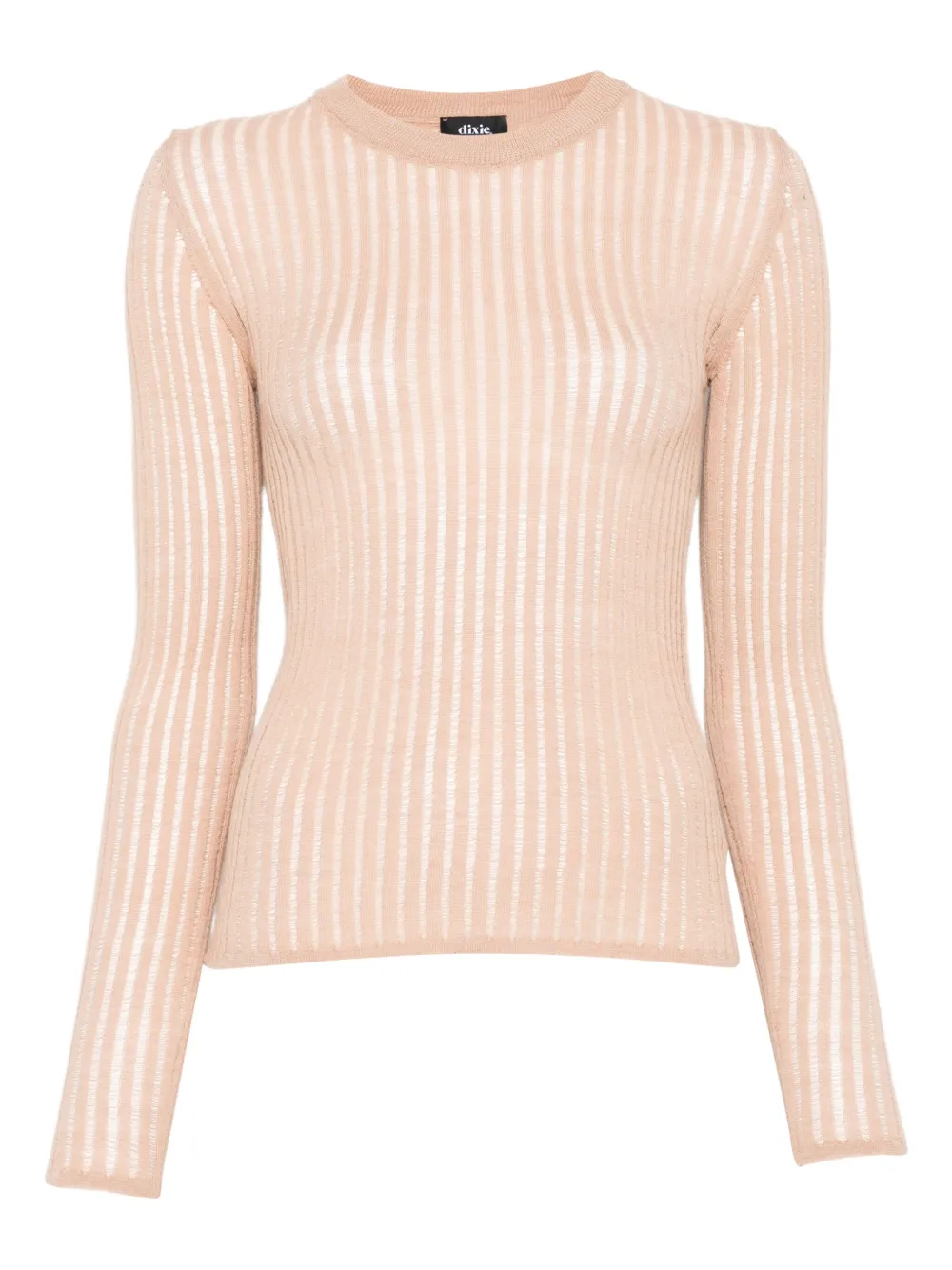 

Свитер фактурной вязки Dixie, розовый