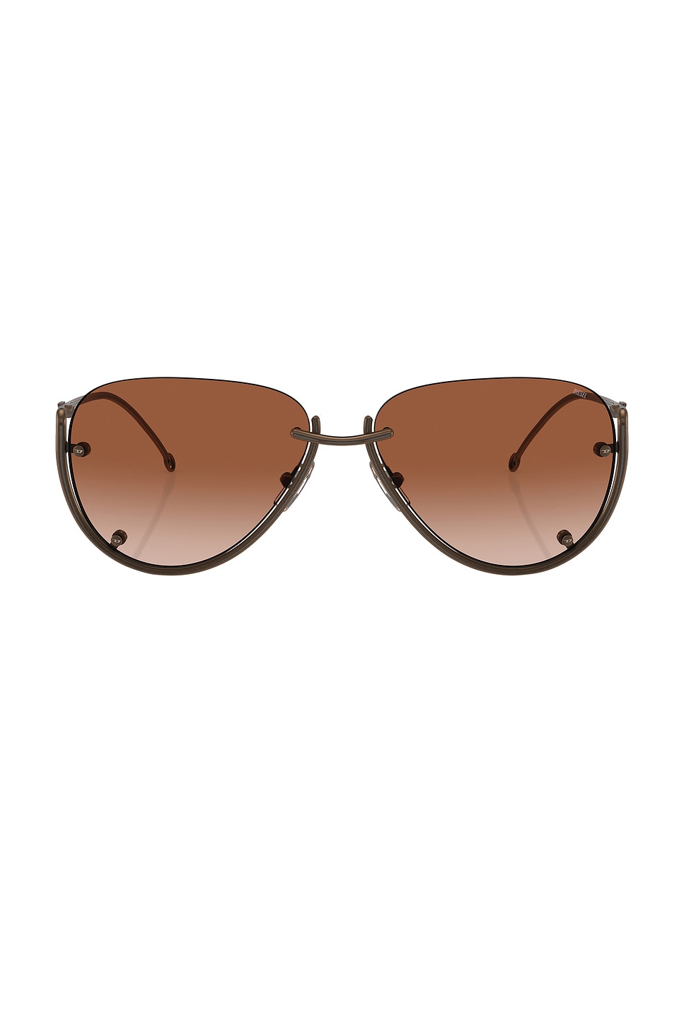 

Круглые солнцезащитные очки Diesel, brown