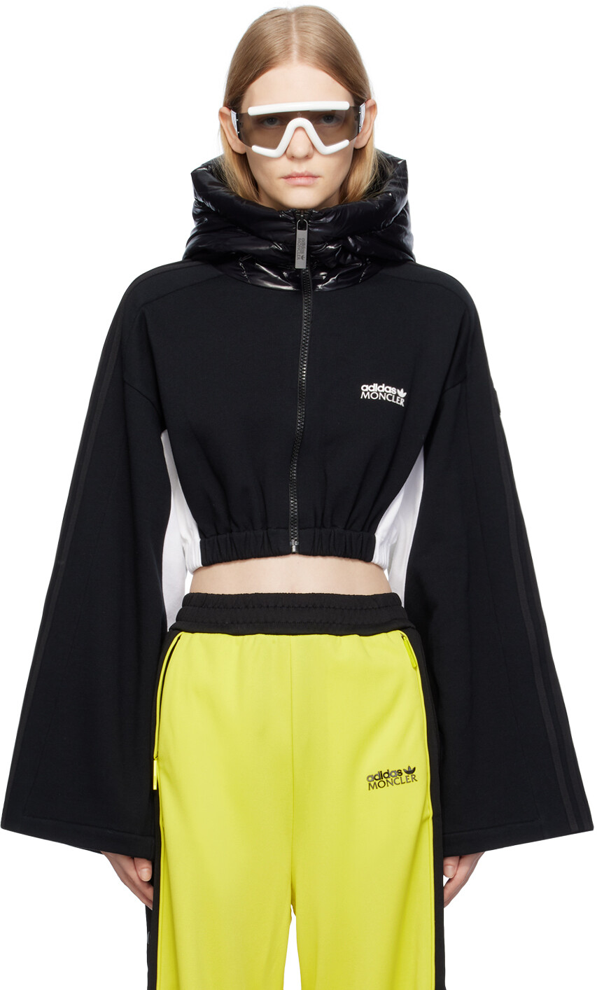 

Moncler Genius Moncler x adidas Originals Черная пуховая толстовка, Черный, Moncler Genius Moncler x adidas Originals Черная пуховая толстовка