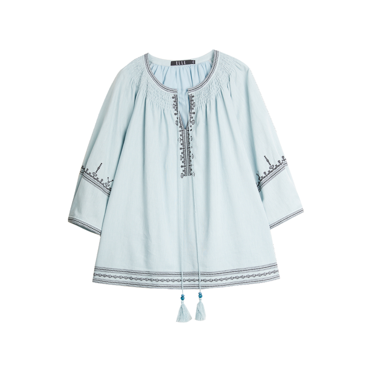 

Футболка женская V-образным вырезом ELLE, светло-зеленый