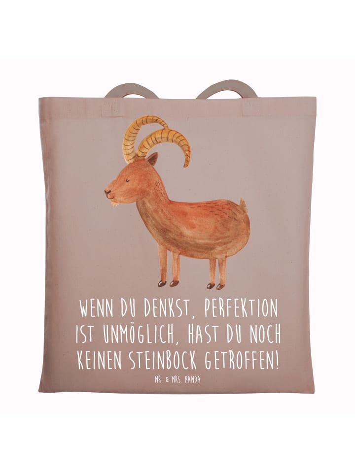 

Mr. & Mrs. Panda Сумка Capricorn Perfection с надписью пастельно-коричневого цвета