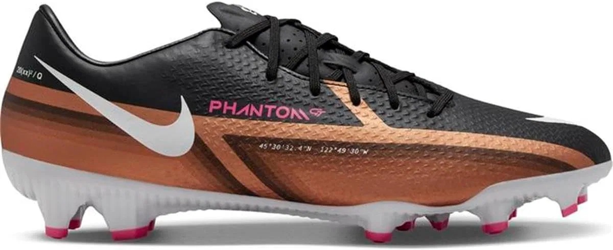 Кроссовки Nike Unisex Phantom GT2 Academy FG/MG, Metallic Copper Metallic Copper — фото 3