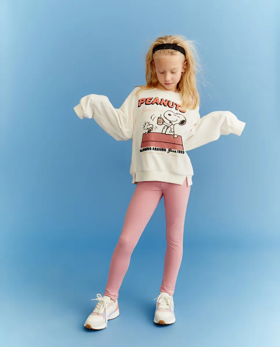 

Базовые леггинсы для девочек Kids El Corte Inglés, розовый