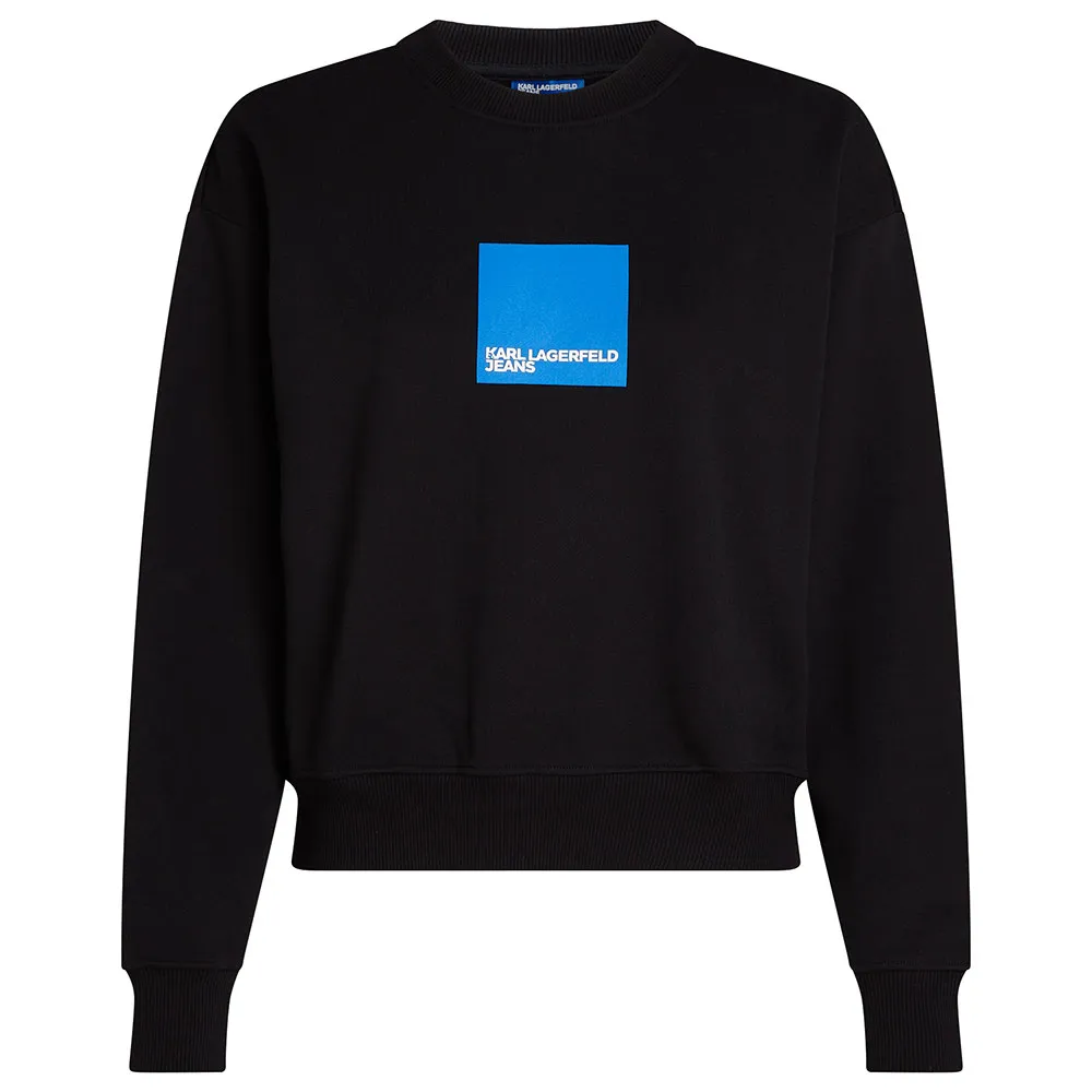 

Толстовка Karl Lagerfeld Reg Box Logo, черный