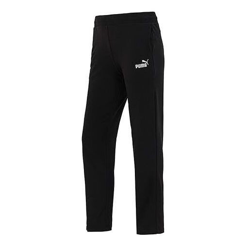 

Брюки essential sweatpants 'black' Puma, черный