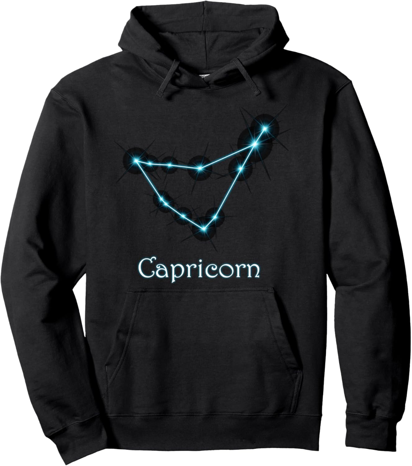 

Худи с изображением знака зодиака Козерог на день рождения Ingenious Capricorn Zodiac Astrology Sign, черный