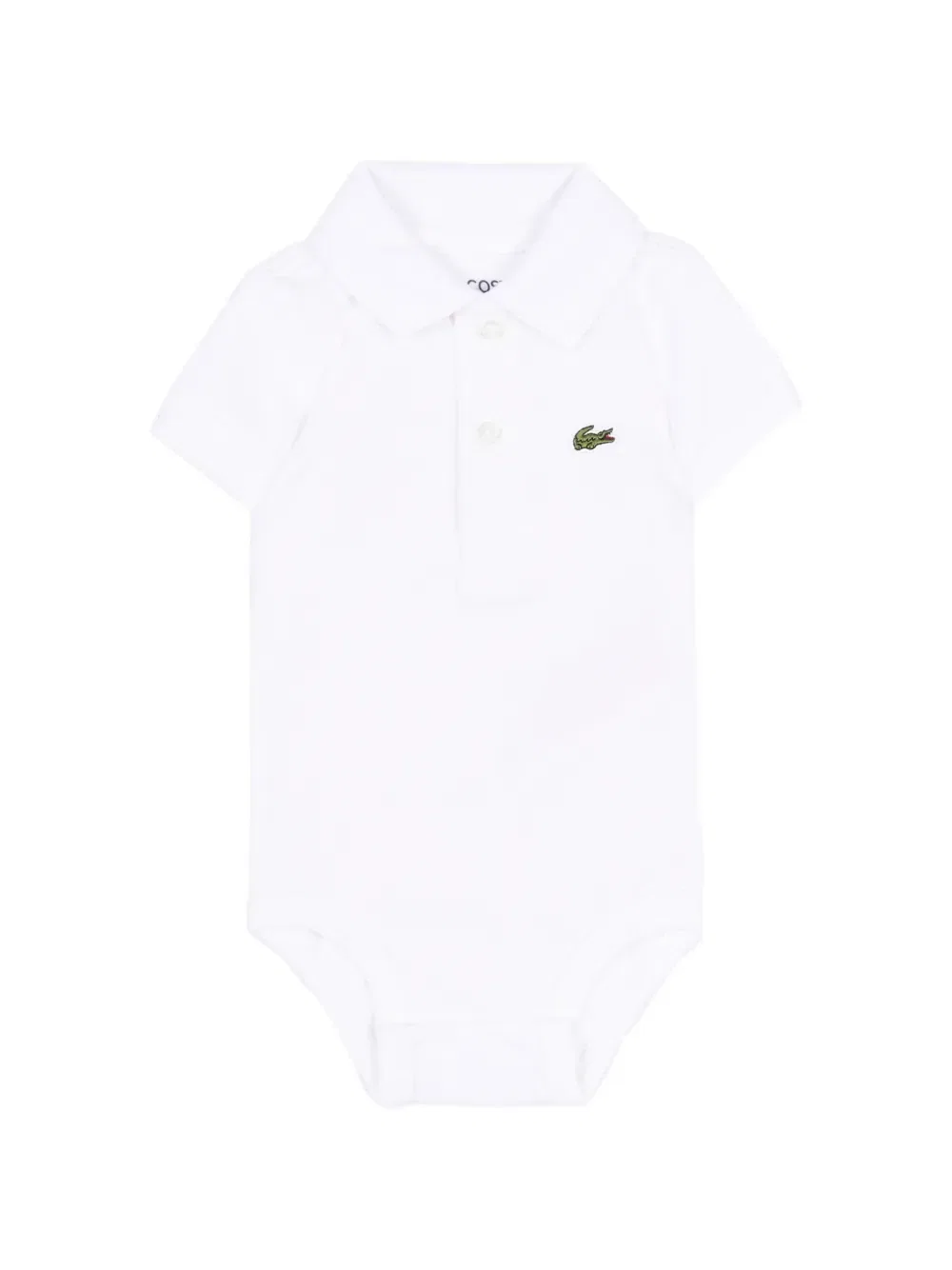 Детский комбинезон с ошейником Lacoste Kids, белый
