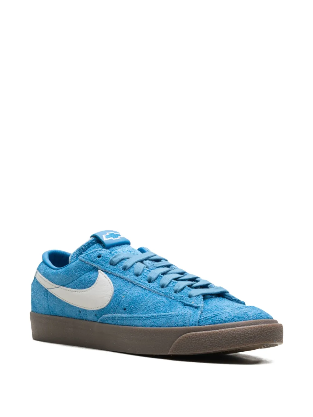 Кеды Blazer Low Surf Blue/Sail Gum/Dark Brown Nike, синий — фото 2
