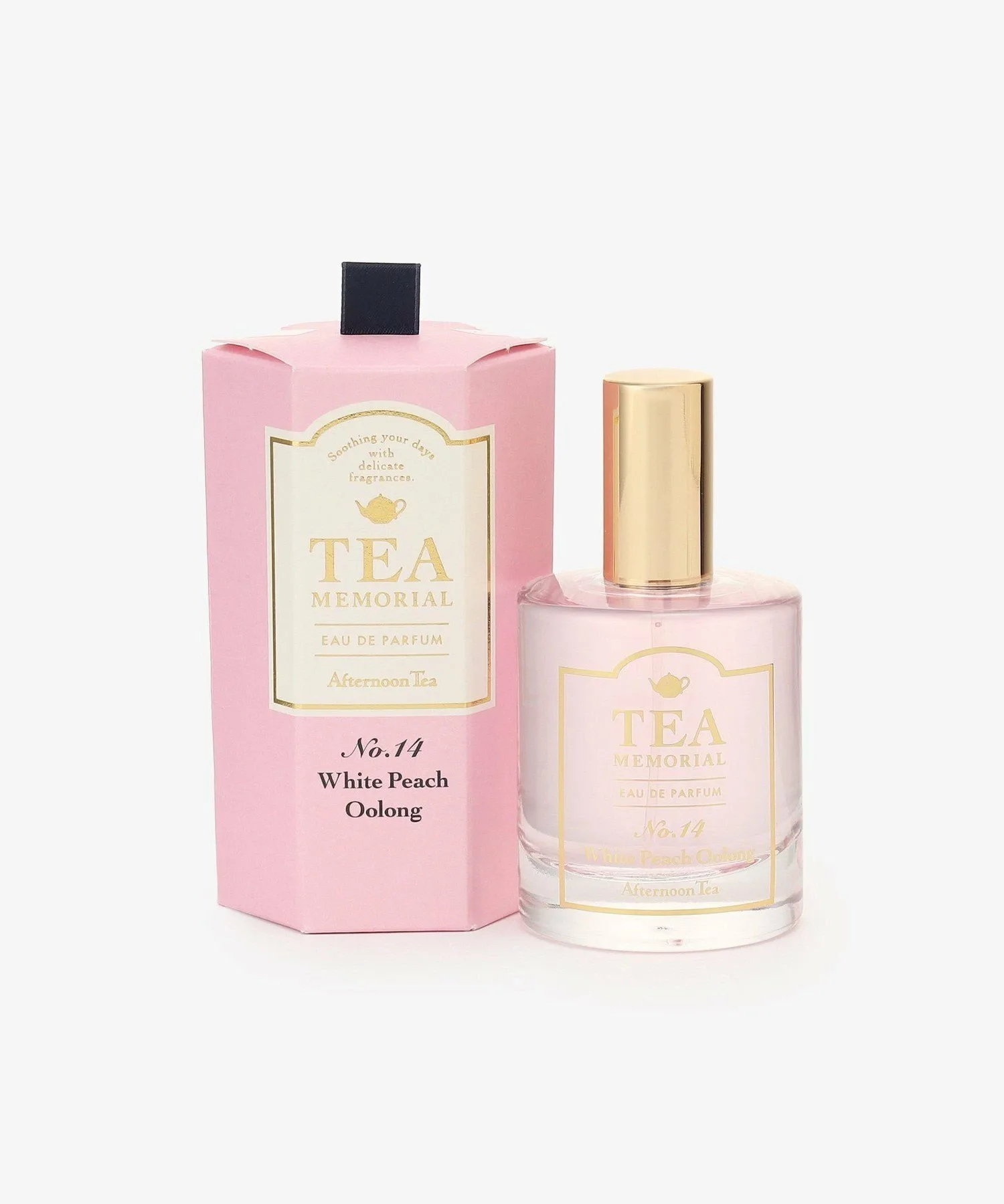 Мыло для тела Tea Memorial Eau de Parfum/White Peach Oolong Afternoon Tea Living, pink
