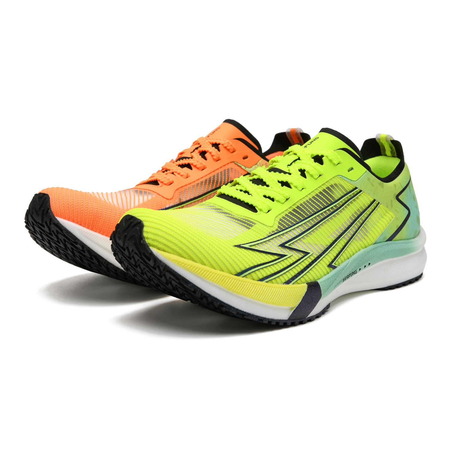 

SEAFUNG Юнисекс низкие кроссовки для беска Orange Wind Riding The Waves, цвет Orange Wind Riding The Waves