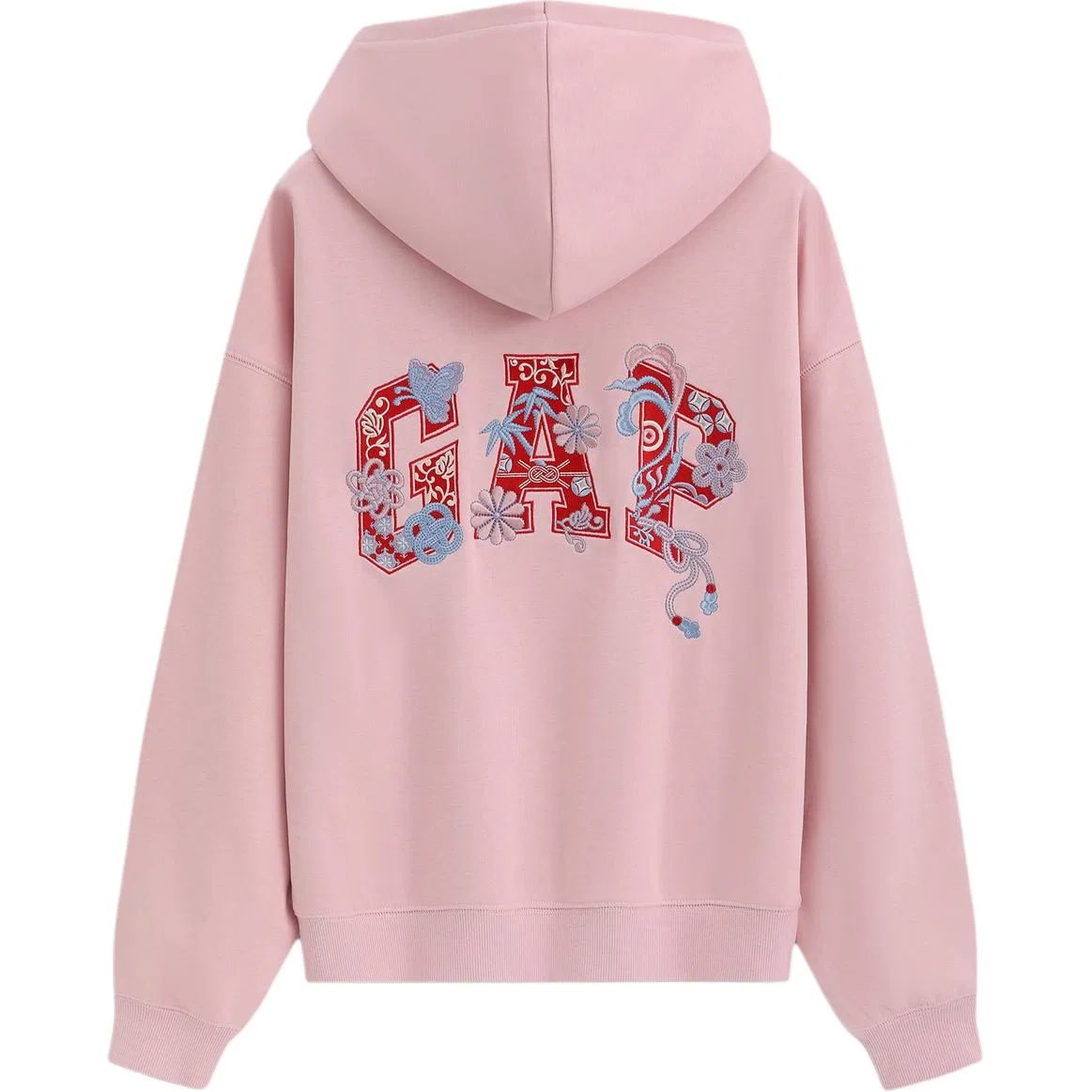 Свитшот женский с принтом GAP Light Pink — фото 3