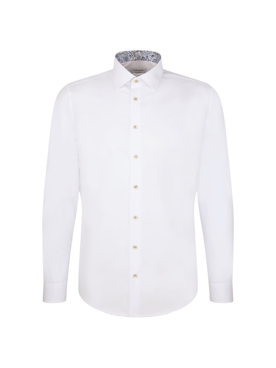 

Рубашка делового кроя Slim Fit SEIDENSTICKER, белый