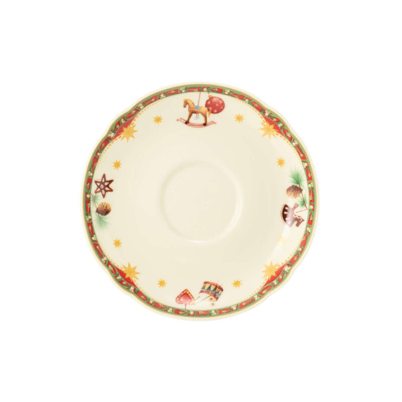 

Комбинированное блюдце Marie-Luise Christmas Nostalgia 15 см Seltmann Weiden, красочный