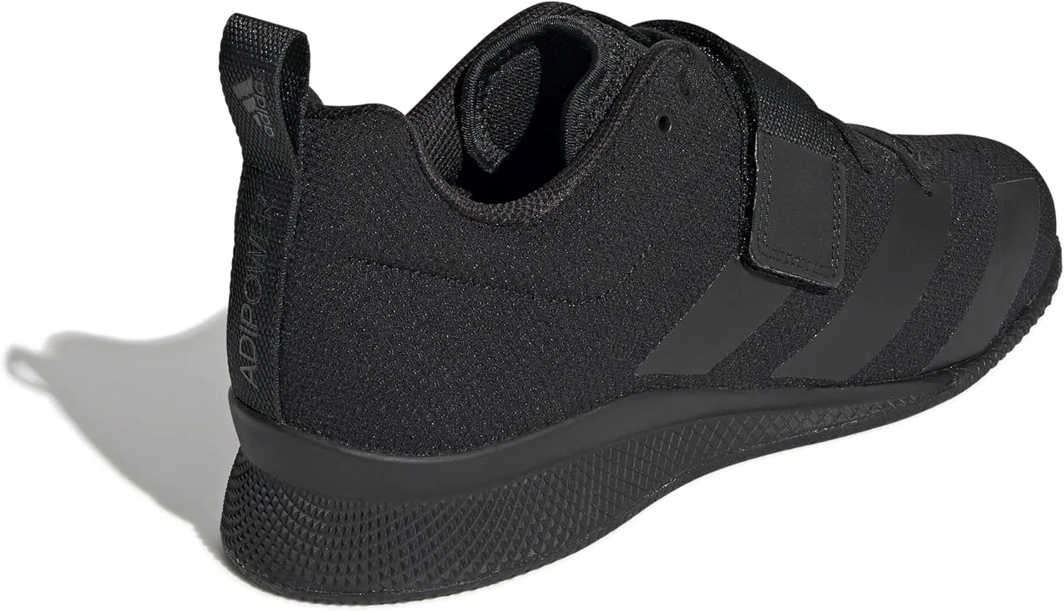 Кроссовки Adidas Adipower Weightlifting Ii - Black/Black/Black/Black — фото 4