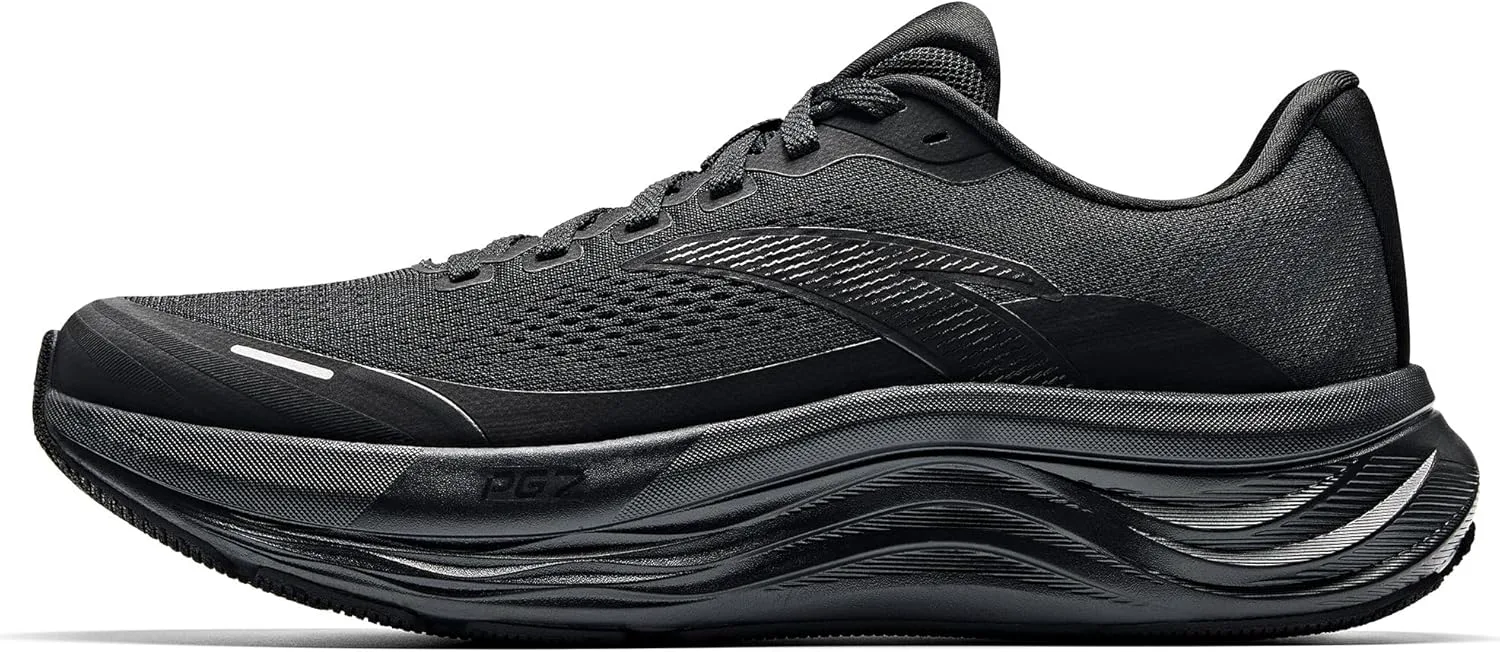 Кроссовки для бега ANTA Men’s PG7 с амортизацией, комфортные, дышащие, для тренировок в спортзале и кросс-тренинга, черный