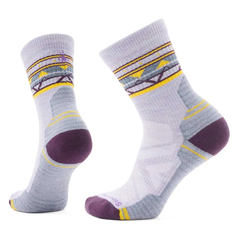 

Носки Smartwool Hike Light Cushion Zig Zag Valley, фиолетовый