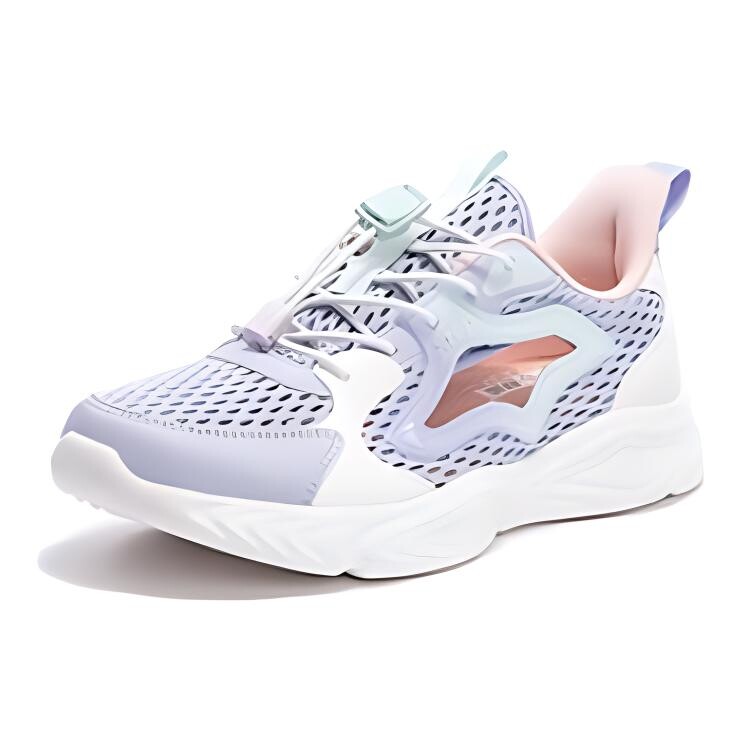 Детские кроссовки GS Low-top Фиолетовый и Белый Синий Xtep, синий — фото 4