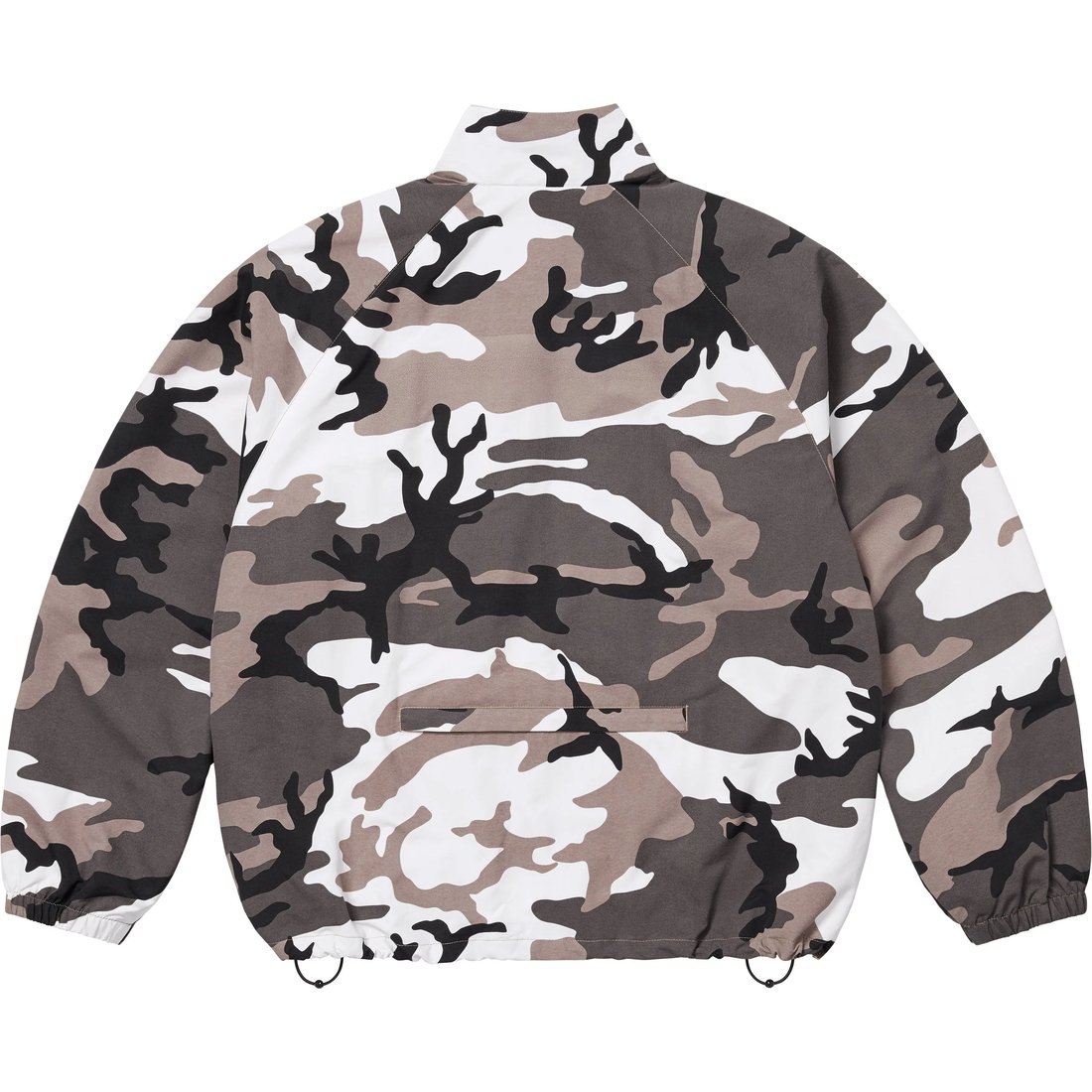 Supreme Контрастная куртка на молнии с застежкой, Marine Blue/Navy — фото 4
