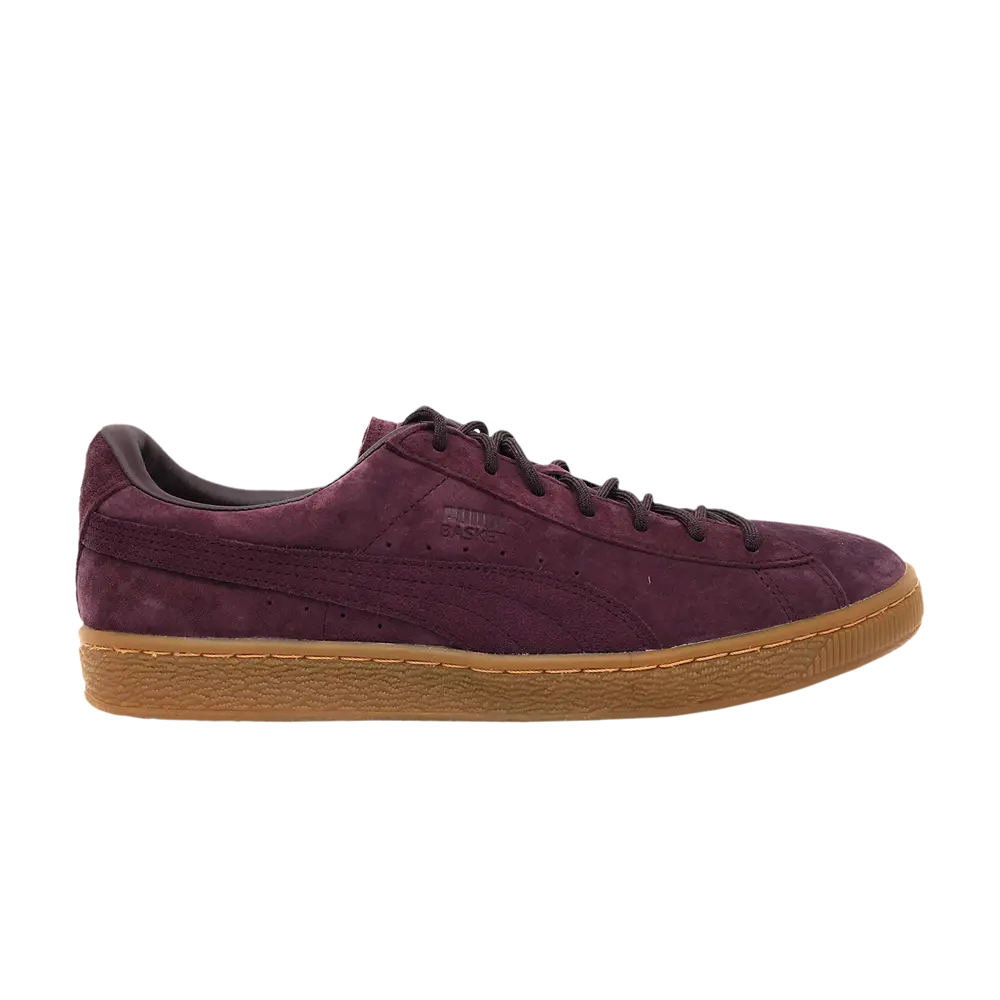 

Кроссовки Basket Classic Winterized Puma, фиолетовый