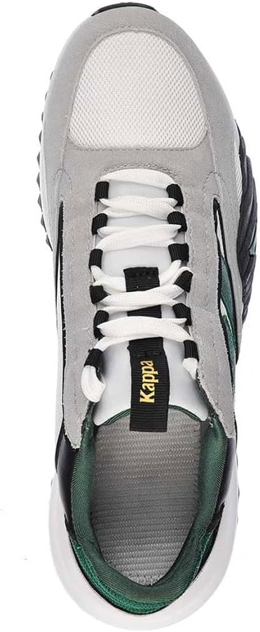 Кроссовки Kappa Mens Authentic Ceresol 1, белый/зеленый/серый — фото 3