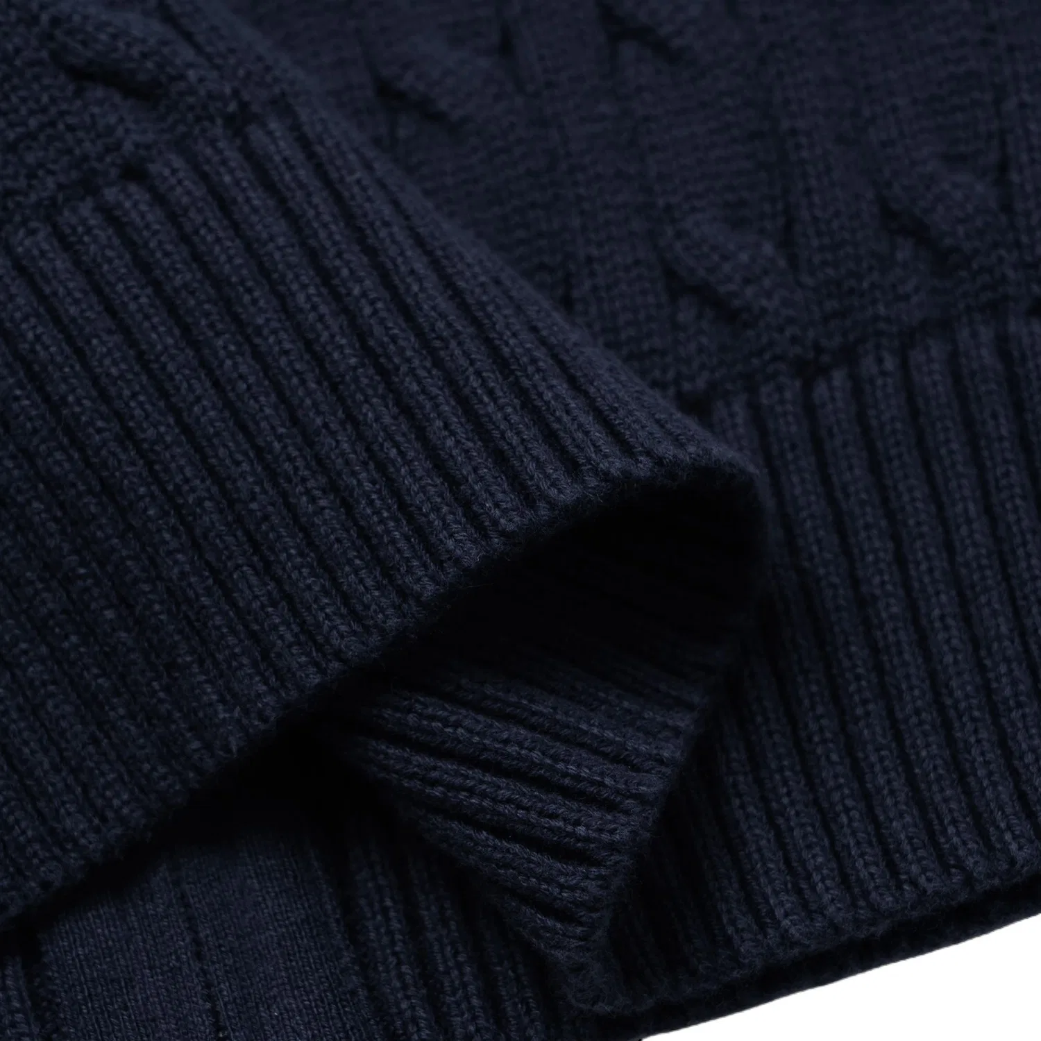 Свитер классический детский Polo Ralph Lauren темно-синий — фото 4