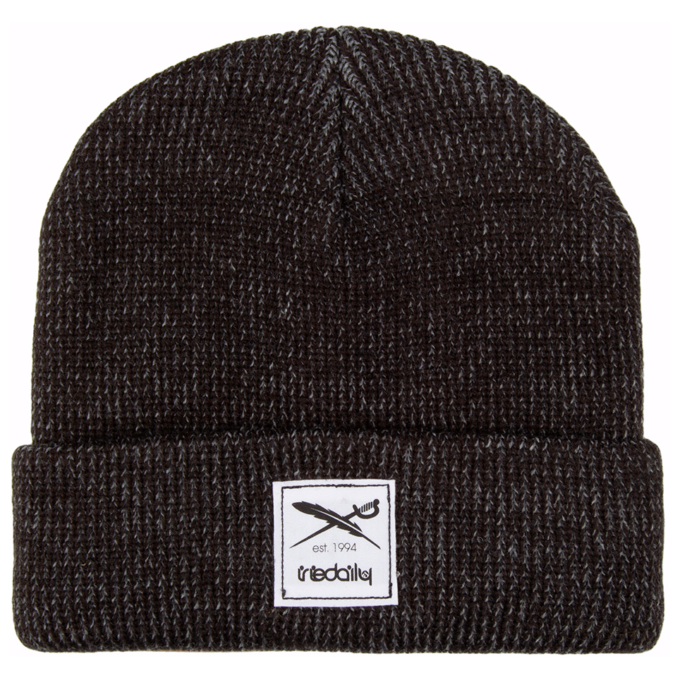 

Шапка Iriedaily Smurpher Heavy Beanie, цвет Black Melange