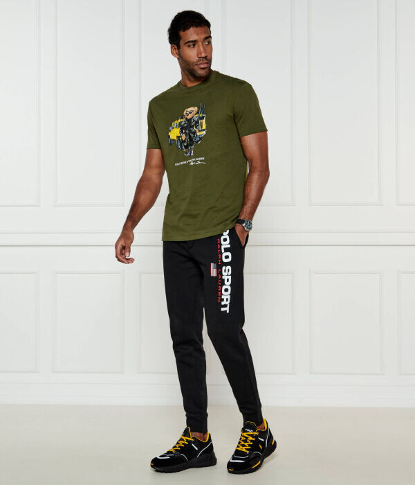 Футболка Polo Ralph Lauren классического кроя, зеленый — фото 2