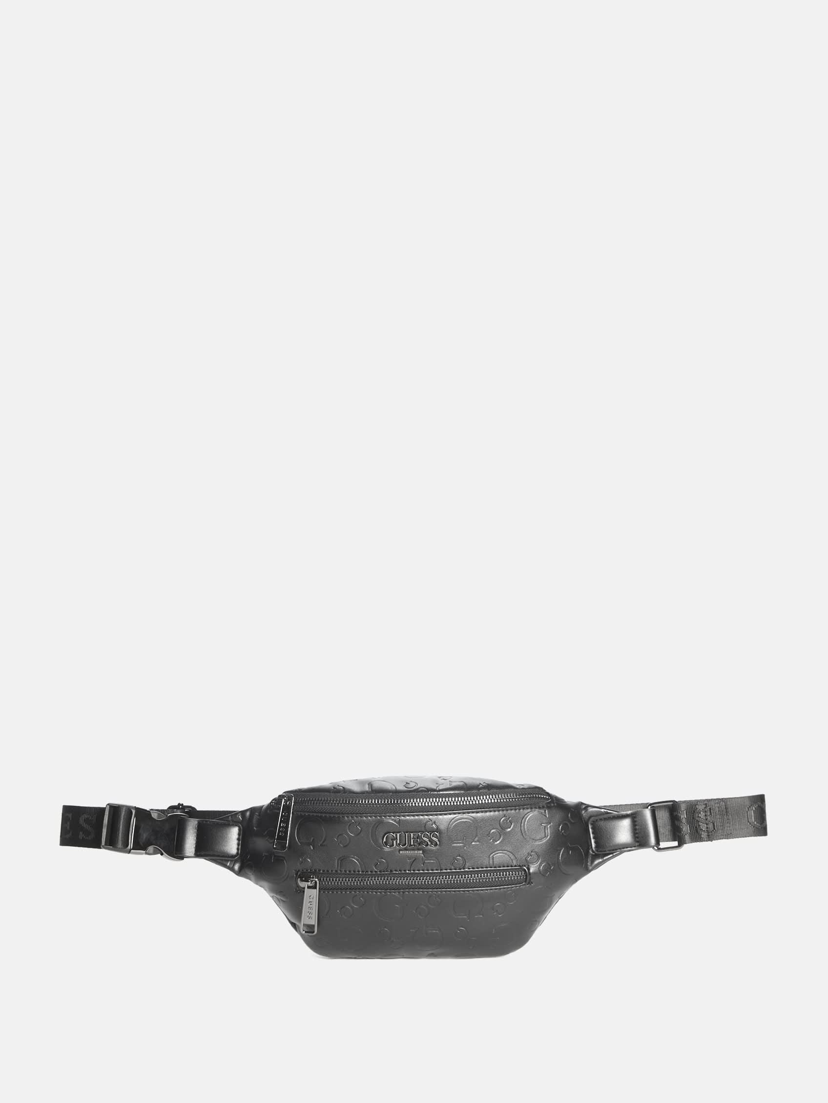 

Фирменная поясная сумка Gio Logo Guess Factory, черный