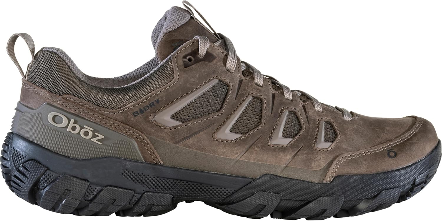 Мужские походные ботинки Oboz Sawtooth X Low B-Dry, коричневый — фото 2