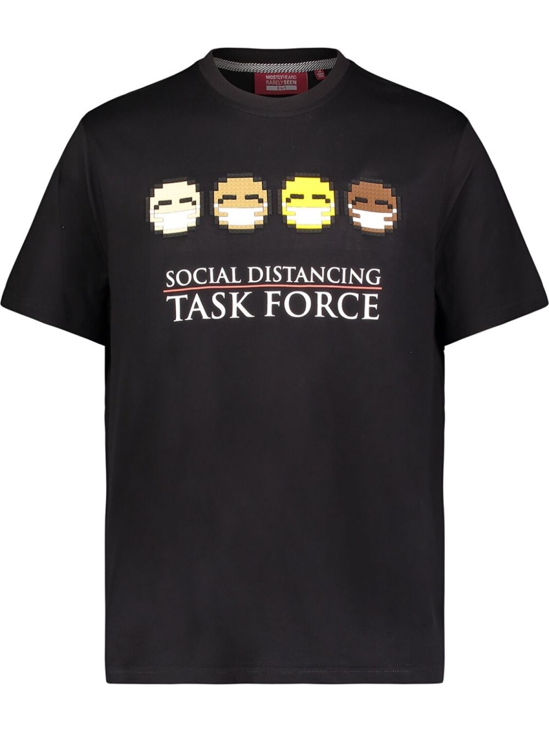 

Футболка Task Force Mostly Heard Rarely Seen 8-Bit, черный