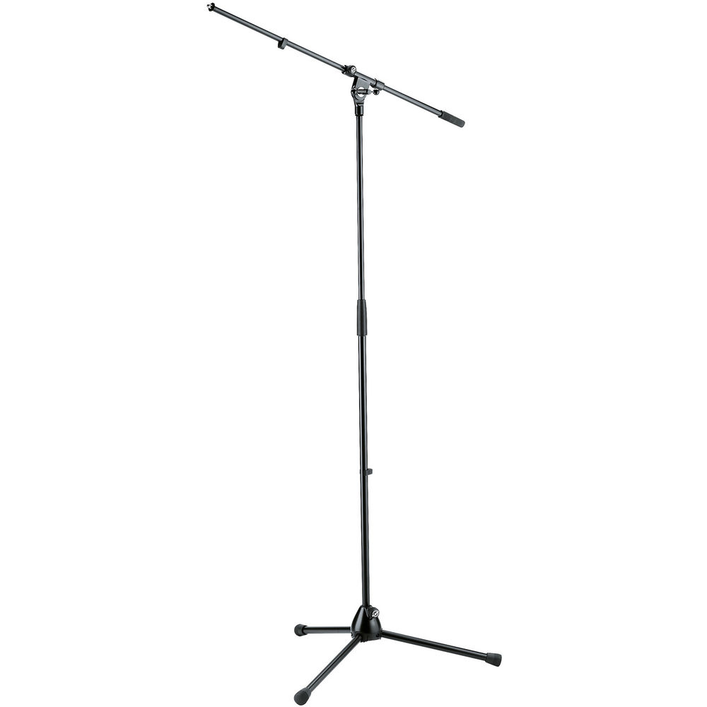 

Микрофонная стойка K&M 21020 Tripod Microphone Stand with Boom (Black) 21020-500-55