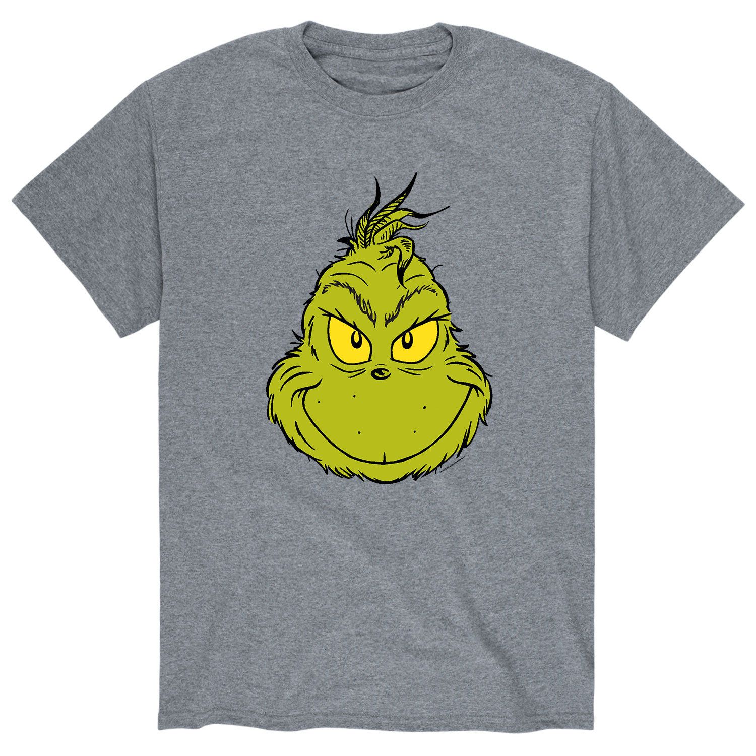 

Мужская футболка Dr. Seuss The Grinch Face Licensed Character