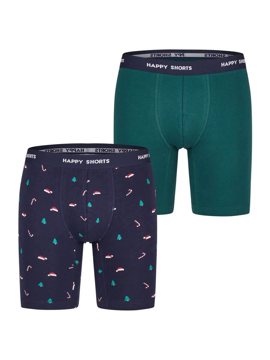 

Боксеры Happy Shorts XMAS Boxer Briefs, цвет Dark blue/Petrol