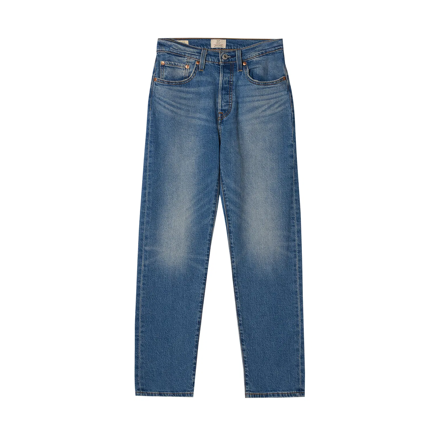 Джинсы женские medium blue moderate straight fit Levis