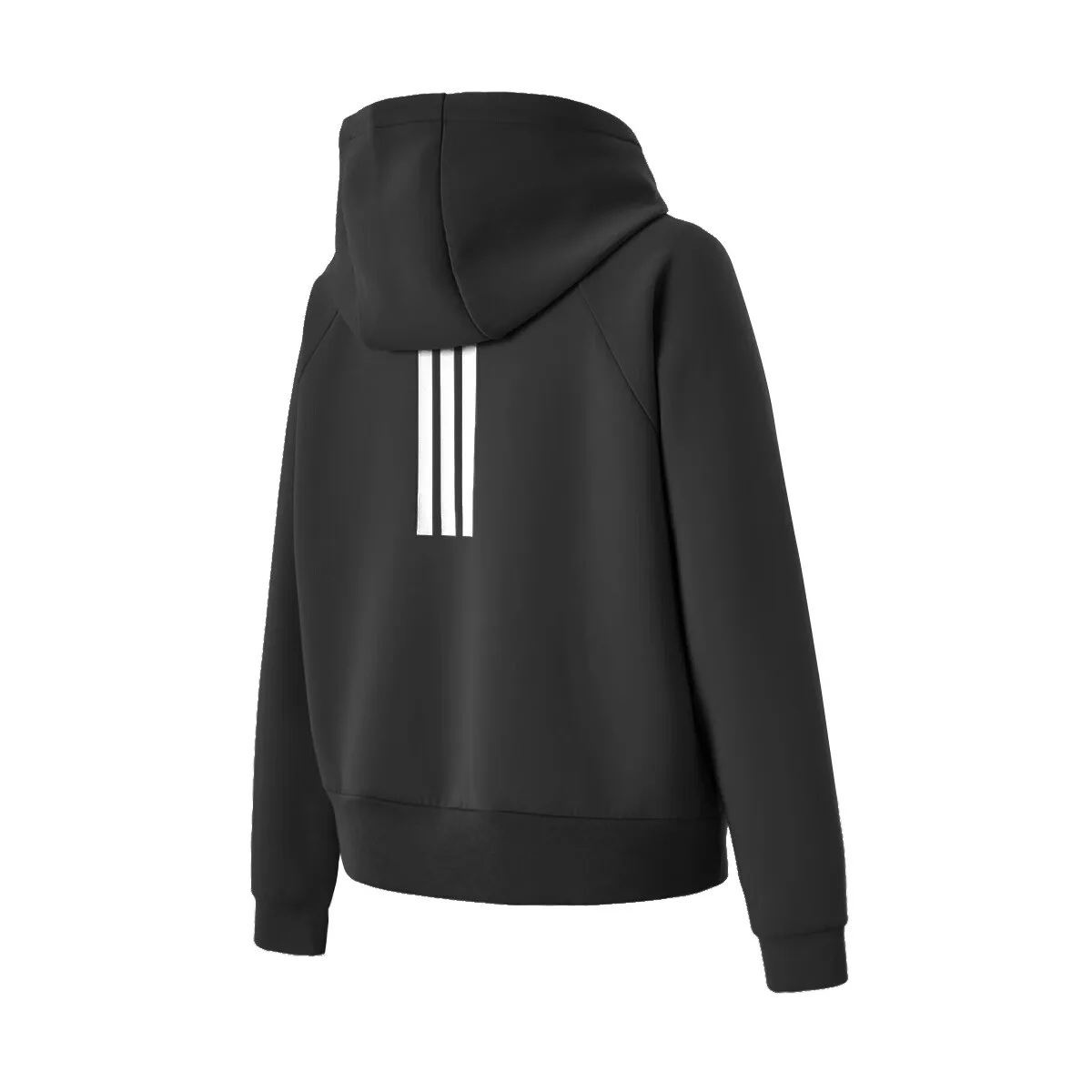 Adidas Толстовка женская с капюшоном черная — фото 3