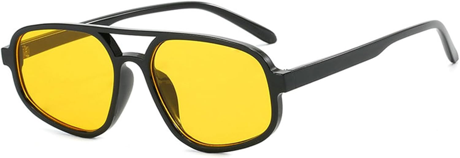 

Солнцезащитные очки Willochra Fashion с двойной перемычкой, модель «кошачий глаз», женские, в стиле ретро, ​​роскошные, с черным градиентом, защита от УФ-излучения UV400, мужские, модель «пилот», C7