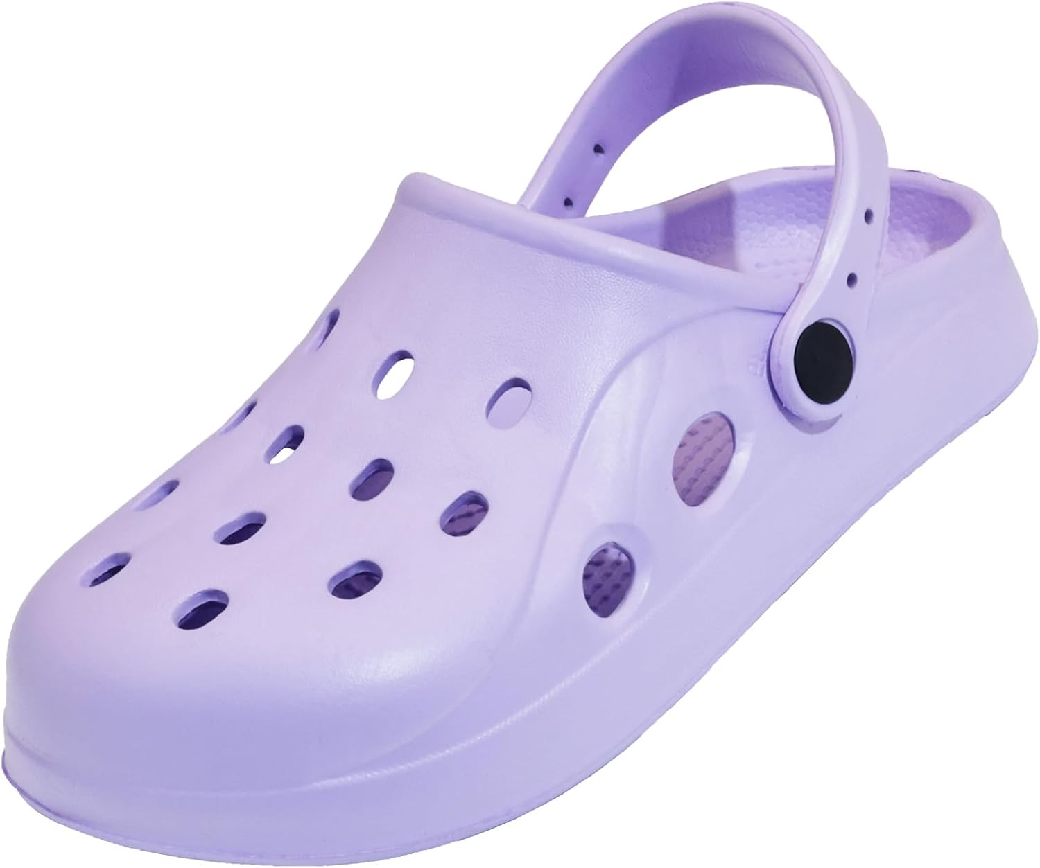 

Классические садовые сабо для женщин и мужчин, противоскользящие мюли, сандалии, обувь для работы без шнуровки с ремешком на пятке, легкие шлепанцы для душа, пляжа, дома и улицы, повседневная обувь с мягкой воздушной подошвой Lhxyuo, фиолетовый