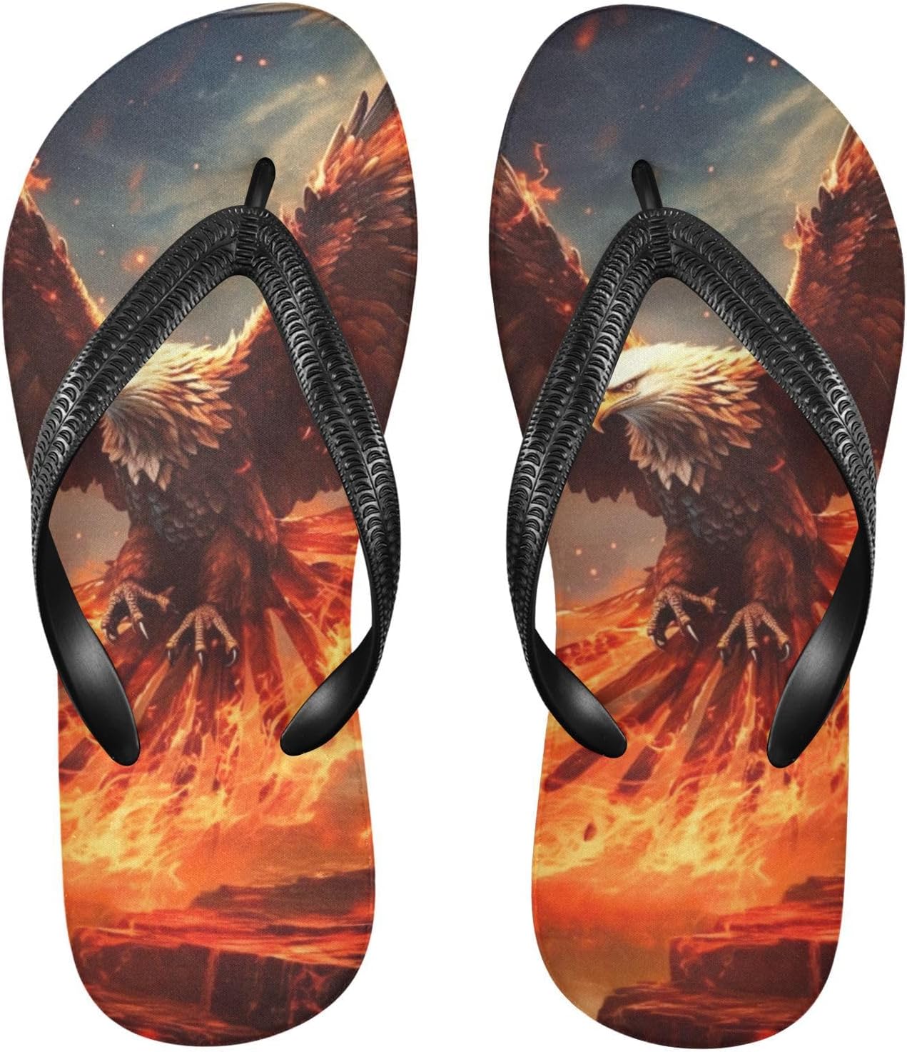 

Пляжные летние повседневные шлепанцы Eagle Flame для женщин и мужчин 20857073 Kfbe