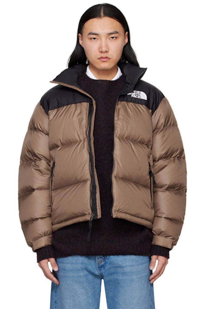 

Куртка-пуховик Nuptse в стиле ретро 1996 года, бежево-черная The North Face