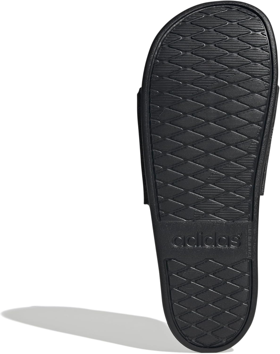 Шлепанцы adidas Adilette Comfort (унисекс), черный/золотой — фото 3