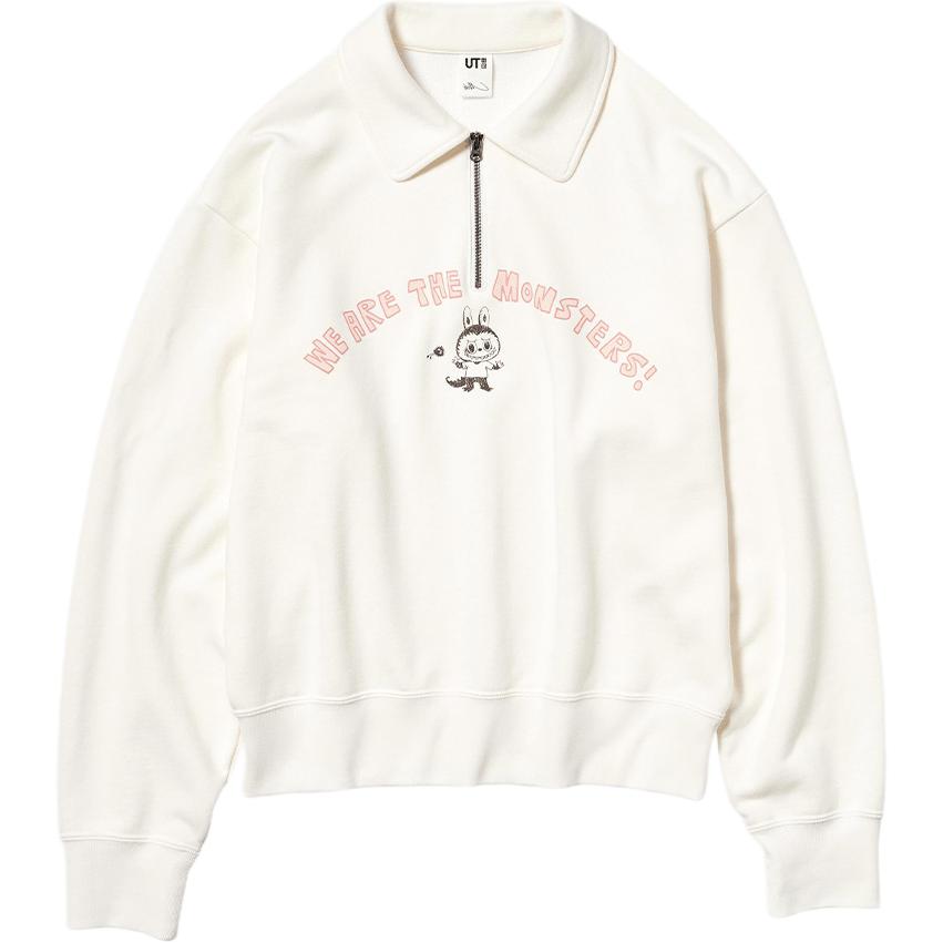 

Толстовка Uniqlo Labubu, слоновая кость