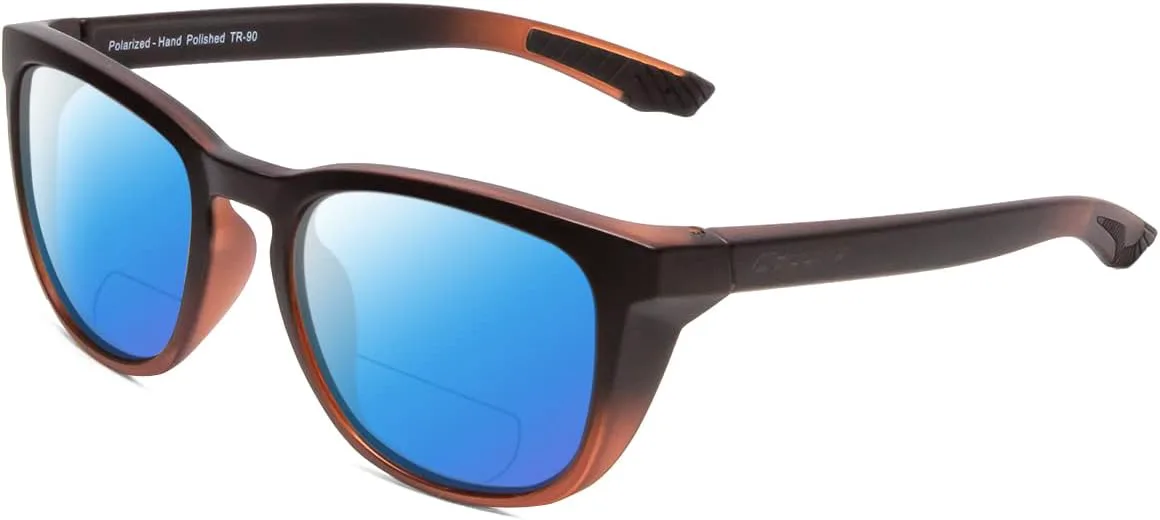 

Солнцезащитные очки унисекс Coyote Offshore с квадратными линзами, поляризованные или бифокальные | Матовый черный и коричневый | 53 мм, Black Brown/Blue