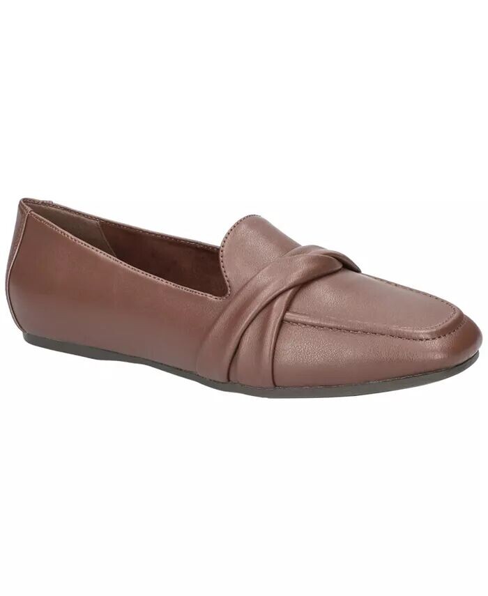 Женские балетки Betty Square Toe Easy Street, коричневый/бежевый