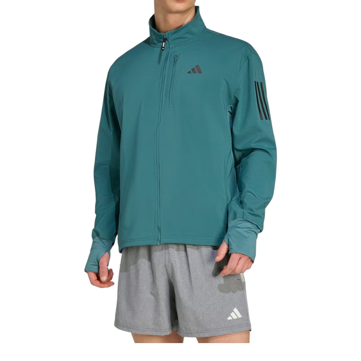 Куртка Adidas Own The Run Winterized Jacket 'Preloved Teal' — фото 2