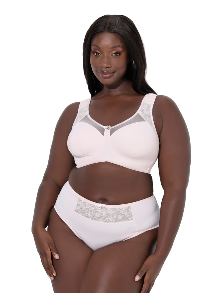 

Ulla Popken Релаксационный бюстгальтер розового цвета