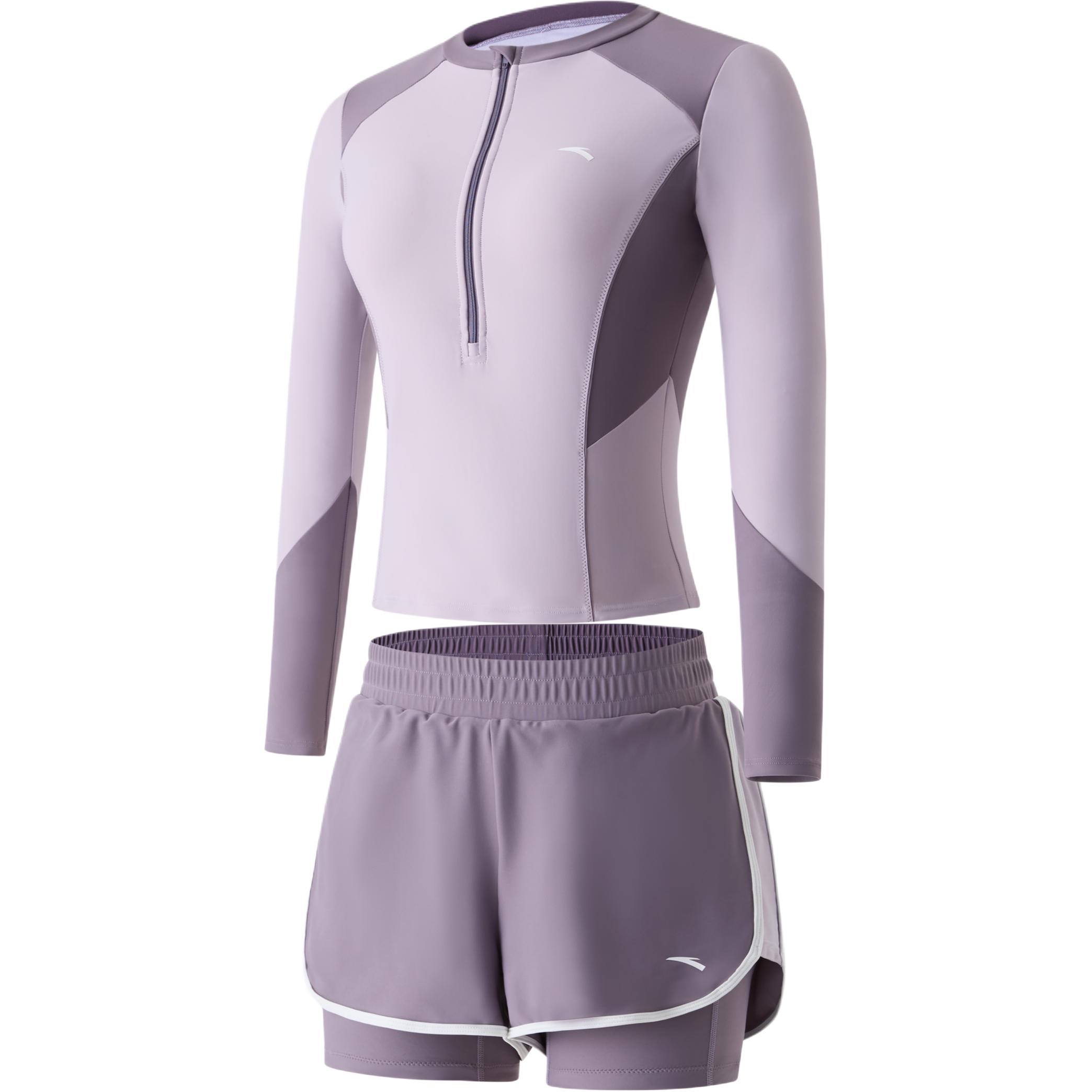 

Купальник раздельный женский Two Piece ANTA, серо-фиолетовый