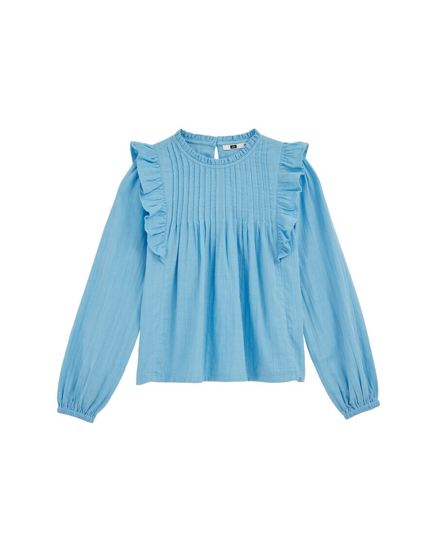 

Блуза WE Fashion Blouse, небесно-голубой