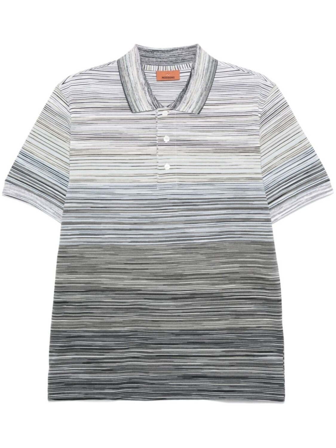 

Рубашка-поло Missoni из хлопка-слаба, серый