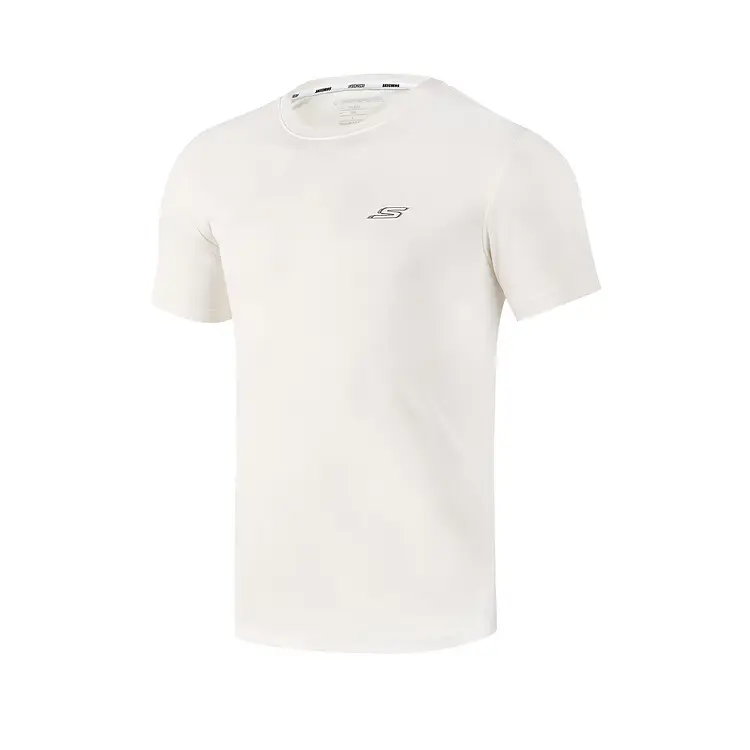 

Skechers Футболка мужская зефирно-белая Marshmallow White, Белый, Skechers Футболка мужская зефирно-белая Marshmallow White