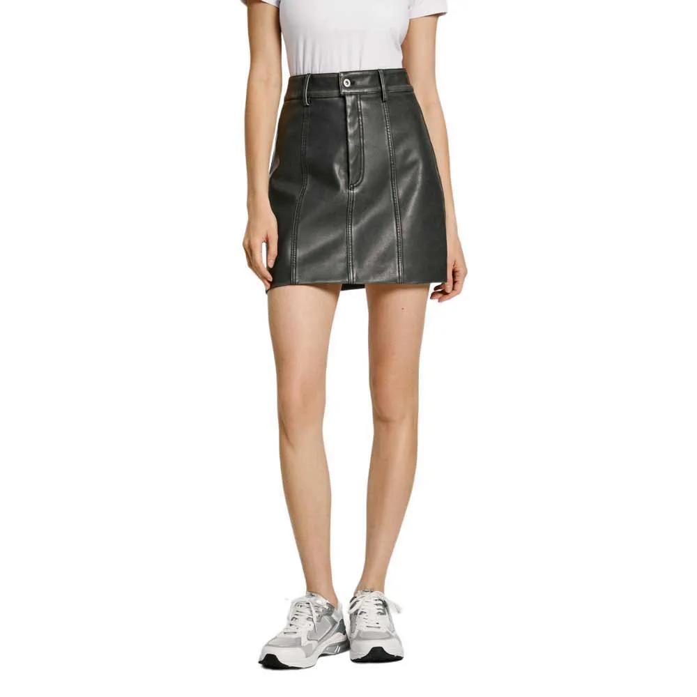 

Юбка Pepe Jeans Angy short skirt, черный